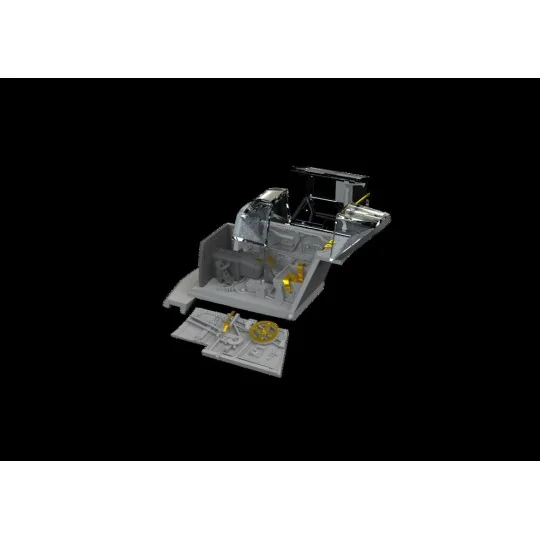 Bf 109G-2 cockpit PRINT 1/72 - Eduard Accessories 672342