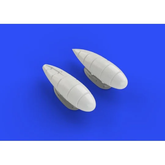 Bf 109G external fuel tanks for Eduard, 1/48 - Eduard Accessories 6...