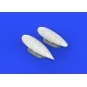 Bf 109G external fuel tanks for Eduard, 1/48 - Eduard Accessories 6...