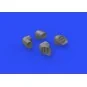 Harrier GR Mk.7/9 exhaust nozzles for Eduard/Hasegawa, 1/48 - Eduar...
