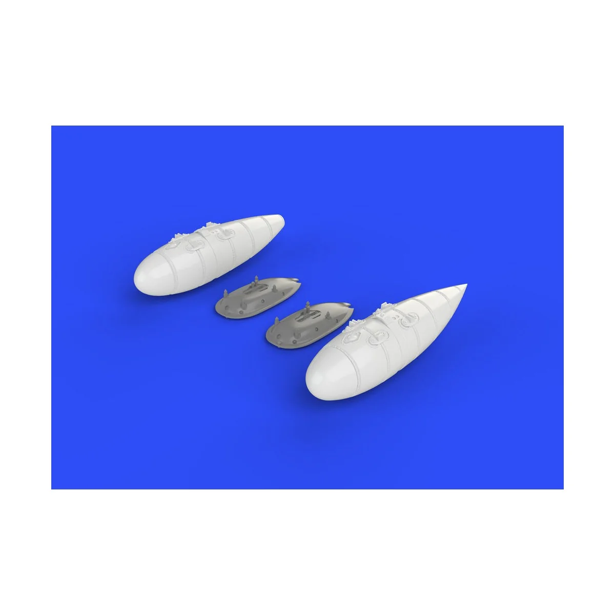 Bf 109G external fuel tanks for Eduard, 1/48 - Eduard Accessories 6...