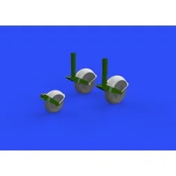 Meteor F.8 wheels for Airfix, 1/48 - Eduard Accessories 648272