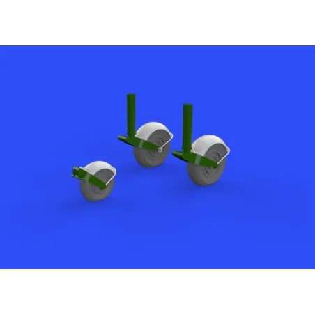 Meteor F.8 wheels for Airfix, 1/48 - Eduard Accessories 648272