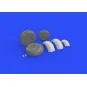 Meteor F.8 wheels for Airfix, 1/48 - Eduard Accessories 648272
