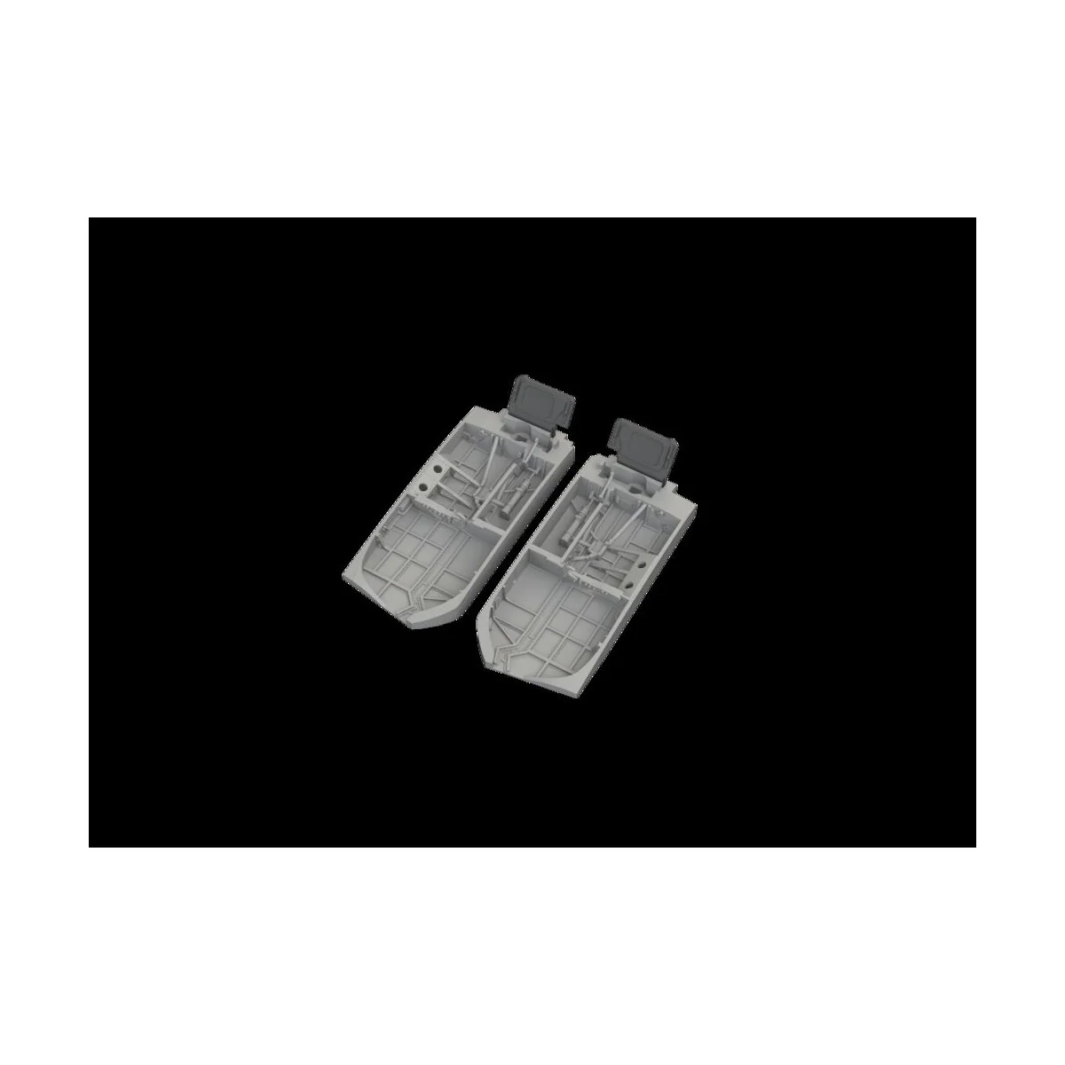 F6F wheel bays PRINT, 1/72 - Eduard Accessories 672345