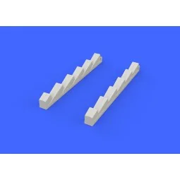 MC.202 exhaust stacks for Eduard/Hasegaw, 1/48 - Eduard Accessories... 2