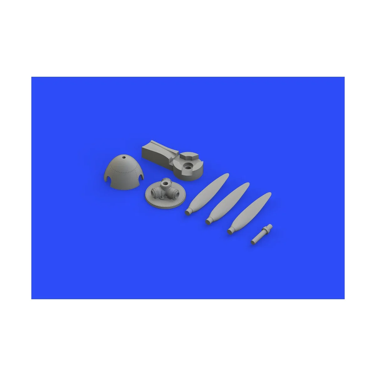 Bf 109F propeller EARLY for Eduard, 1/48 - Eduard Accessories 648289
