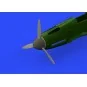 Bf 109F propeller EARLY for Eduard, 1/48 - Eduard Accessories 648289