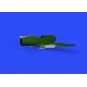 Bf 109F landing flaps for Eduard, 1/48 - Eduard Accessories 648291