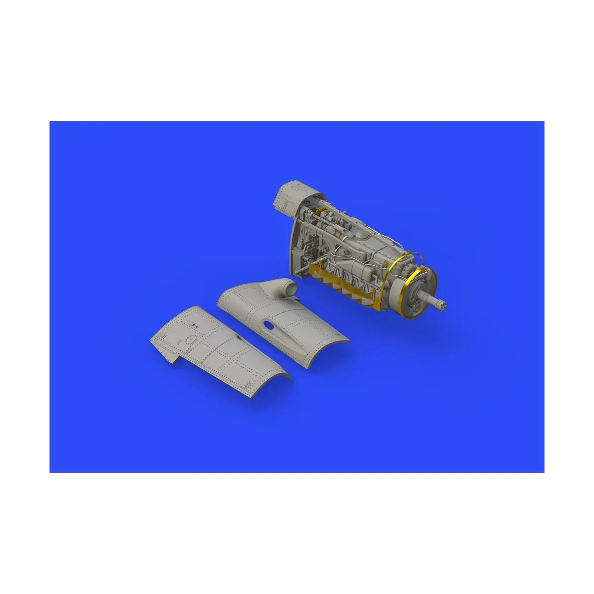 Bf 109F engine & fuselage guns f.Eduard, 1/48 - Eduard Accessories ...