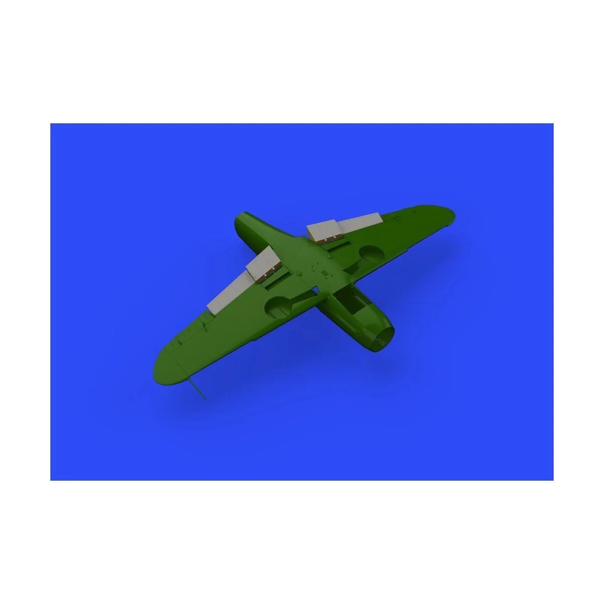 Bf 109F landing flaps for Eduard, 1/48 - Eduard Accessories 648291