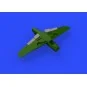 Bf 109F landing flaps for Eduard, 1/48 - Eduard Accessories 648291
