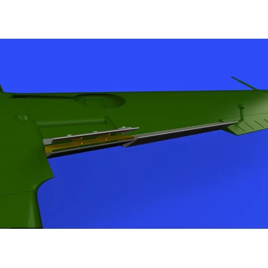 Bf 109F landing flaps for Eduard, 1/48 - Eduard Accessories 648291
