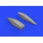 Crusader air intakes for Hasegawa, 1/48 - Eduard Accessories 648301
