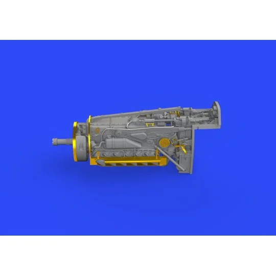 Bf 109F engine & fuselage guns f.Eduard, 1/48 - Eduard Accessories ...