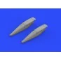 Crusader air intakes for Hasegawa, 1/48 - Eduard Accessories 648301