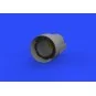 Crusader exhaust nozzle for Hasegawa, 1/48 - Eduard Accessories 648302