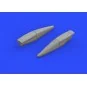Crusader air intakes for Hasegawa, 1/48 - Eduard Accessories 648301