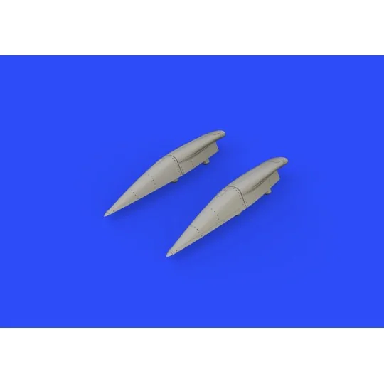 Crusader air intakes for Hasegawa, 1/48 - Eduard Accessories 648301
