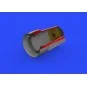 Crusader exhaust nozzle for Hasegawa, 1/48 - Eduard Accessories 648302