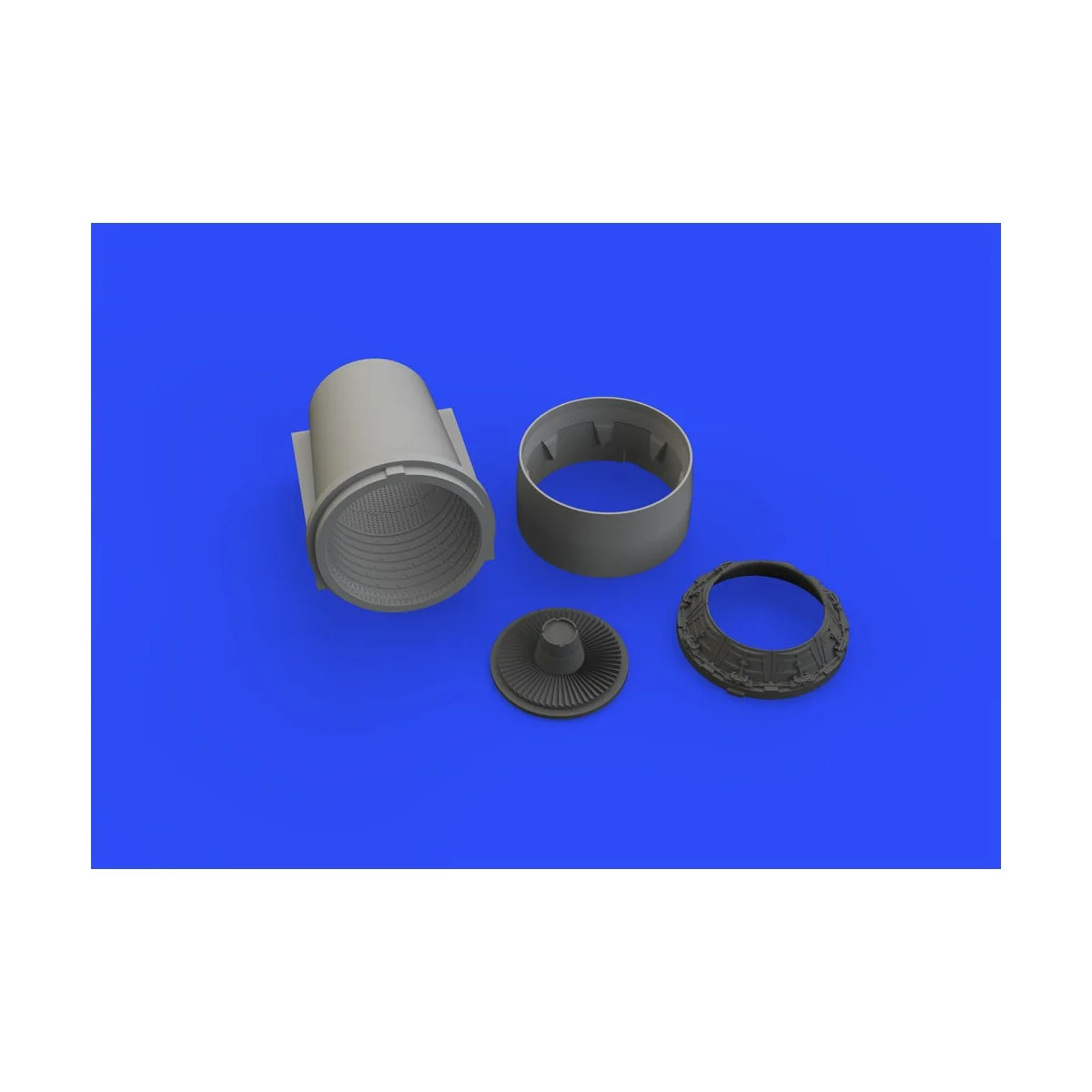 Crusader exhaust nozzle for Hasegawa, 1/48 - Eduard Accessories 648302