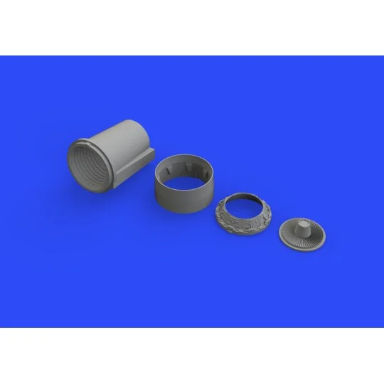 Crusader exhaust nozzle for Hasegawa, 1/48 - Eduard Accessories 648302