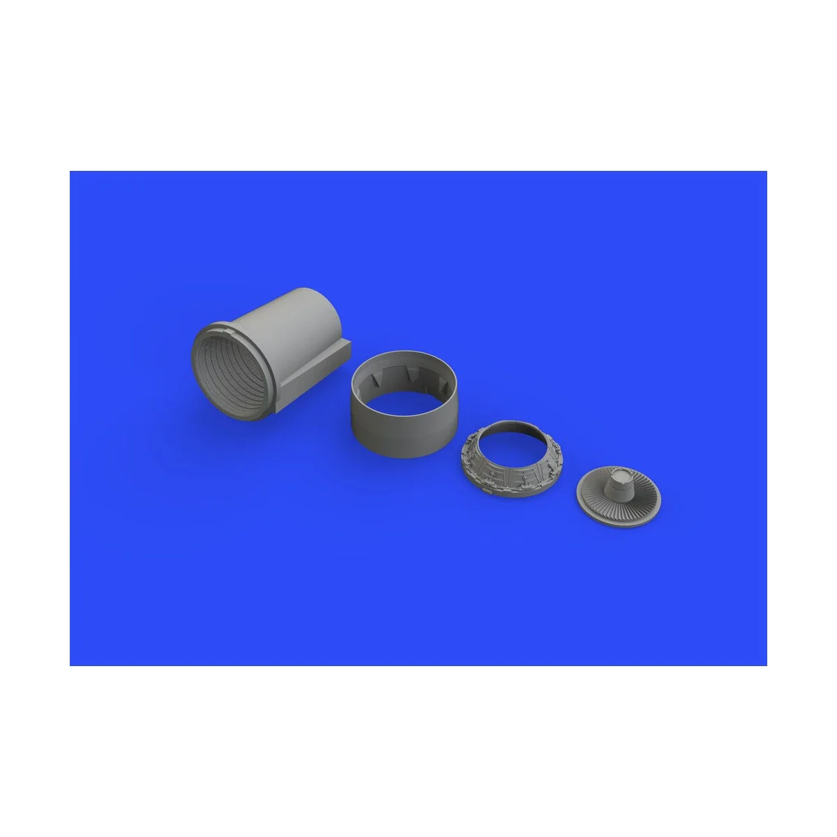 Crusader exhaust nozzle for Hasegawa, 1/48 - Eduard Accessories 648302