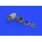 Crusader exhaust nozzle for Hasegawa, 1/48 - Eduard Accessories 648302