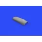 Spitfire Mk.XVI top cowl for Eduard, 1/48 - Eduard Accessories 648307
