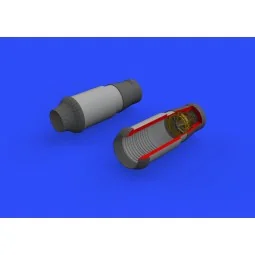 F-14A exhaust nozzles for Tamiya, 1/48 - Eduard Accessories 648311 2