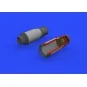 F-14A exhaust nozzles for Tamiya, 1/48 - Eduard Accessories 648311