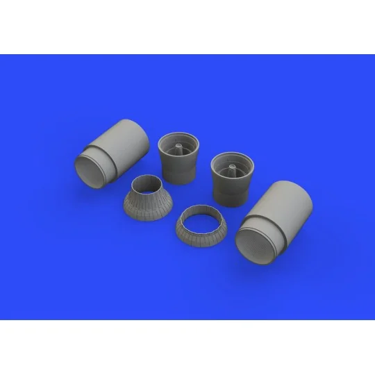 F-14A exhaust nozzles for Tamiya, 1/48 - Eduard Accessories 648311