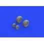 F-4J wheels for Zoukei Mura, 1/48 - Eduard Accessories 648313