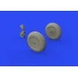 Ki-61-Id wheels for Tamiya, 1/48 - Eduard Accessories 648317