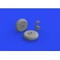 Ki-61-Id wheels for Tamiya, 1/48 - Eduard Accessories 648317