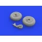Ki-61-Id wheels for Tamiya, 1/48 - Eduard Accessories 648317