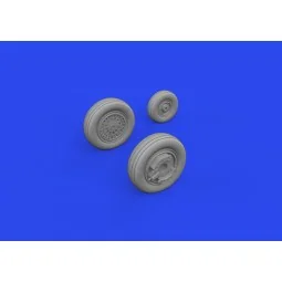 L-39 wheels PRINT 1/72 EDUARD - Eduard Accessories 672351