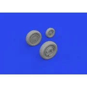 L-39 wheels PRINT 1/72 EDUARD - Eduard Accessories 672351