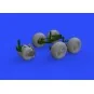 SU-34 wheels for Hobby Boss, 1/48 - Eduard Accessories 648326