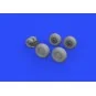 SU-34 wheels for Hobby Boss, 1/48 - Eduard Accessories 648326