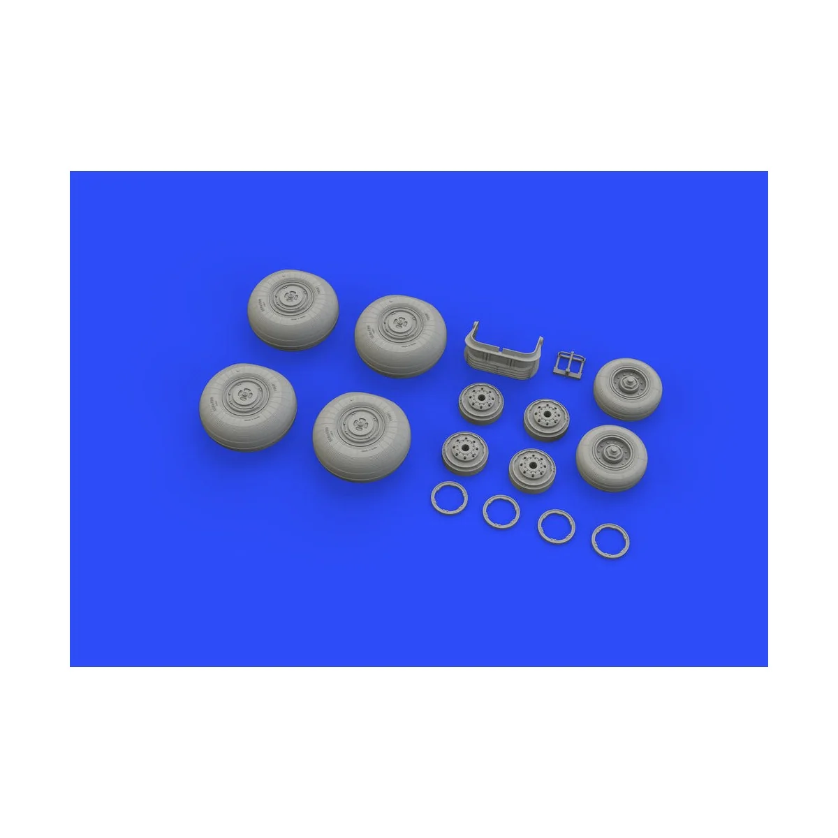 SU-34 wheels for Hobby Boss, 1/48 - Eduard Accessories 648326