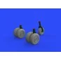 He 219 wheels for Tamiya, 1/48 - Eduard Accessories 648328