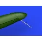 Bf 109F&G Pitot tubes, 1/48 - Eduard Accessories 648332