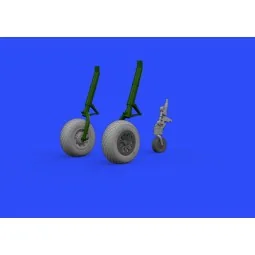 P-51D wheels for Airfix, 1/48 - Eduard Accessories 648335 2