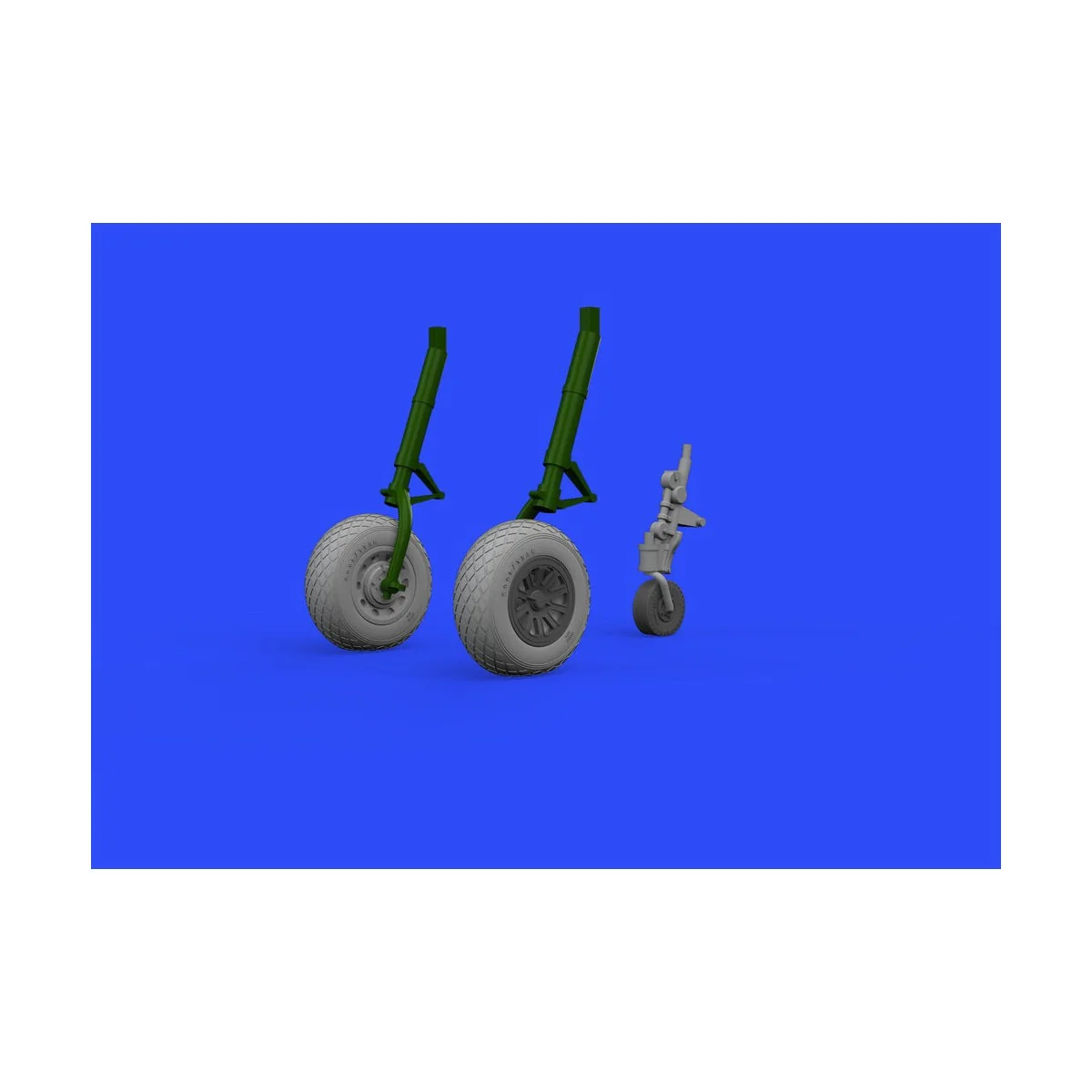 P-51D wheels for Airfix, 1/48 - Eduard Accessories 648335