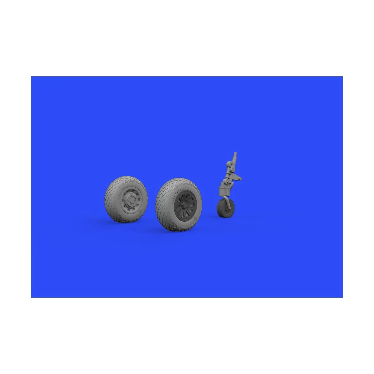 P-51D wheels for Airfix, 1/48 - Eduard Accessories 648335