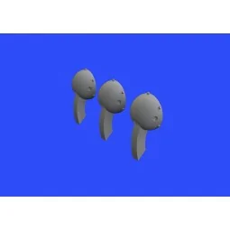 P-51D rear view mirrors for Airfix, 1/48 - Eduard Accessories 648359 2