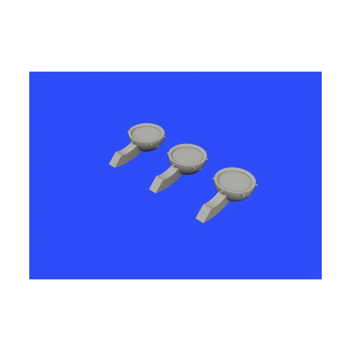 P-51D rear view mirrors for Airfix, 1/48 - Eduard Accessories 648359