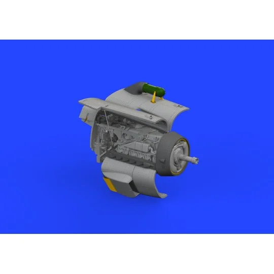Bf 109G-2/G-4 engine PRINT 1/72 EDUARD, 1/72 - Eduard Accessories 6...