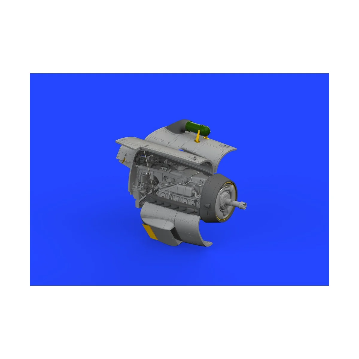 Bf 109G-2/G-4 engine PRINT 1/72 EDUARD, 1/72 - Eduard Accessories 6...